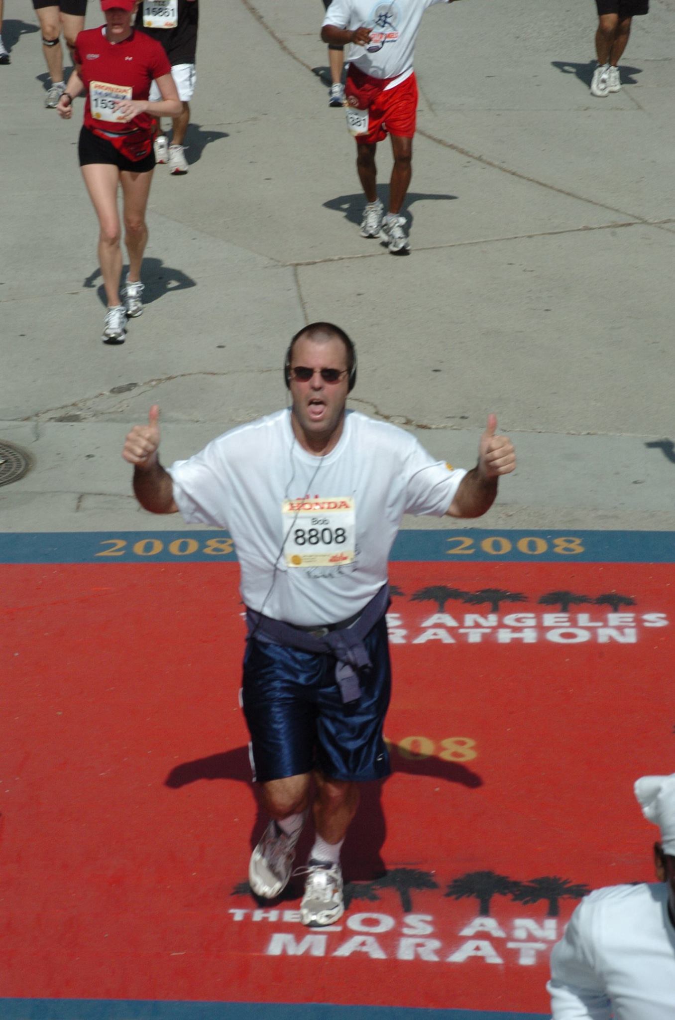 running marathon