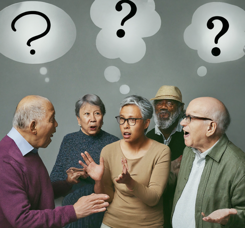 Seniors with questions