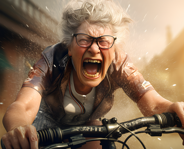 cycling senior