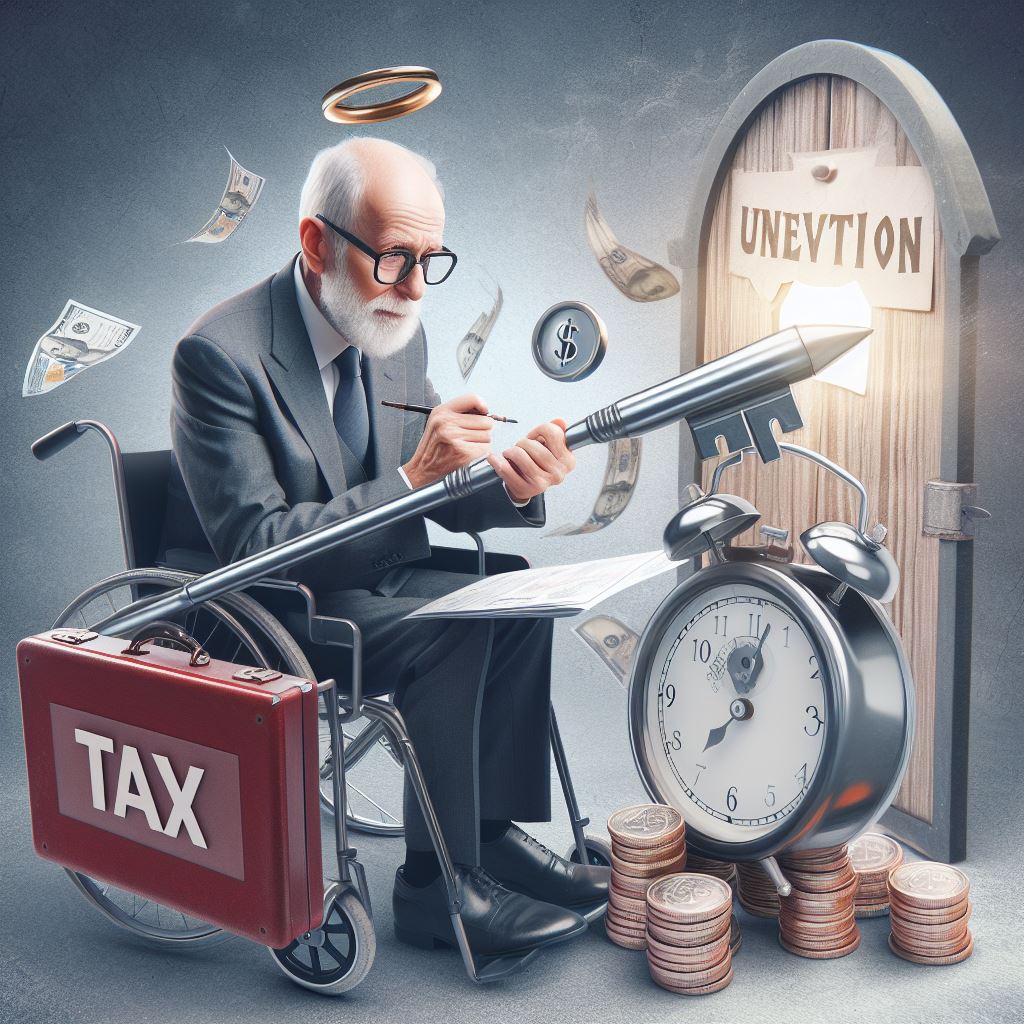 Senior citizen unlocking tax advantages