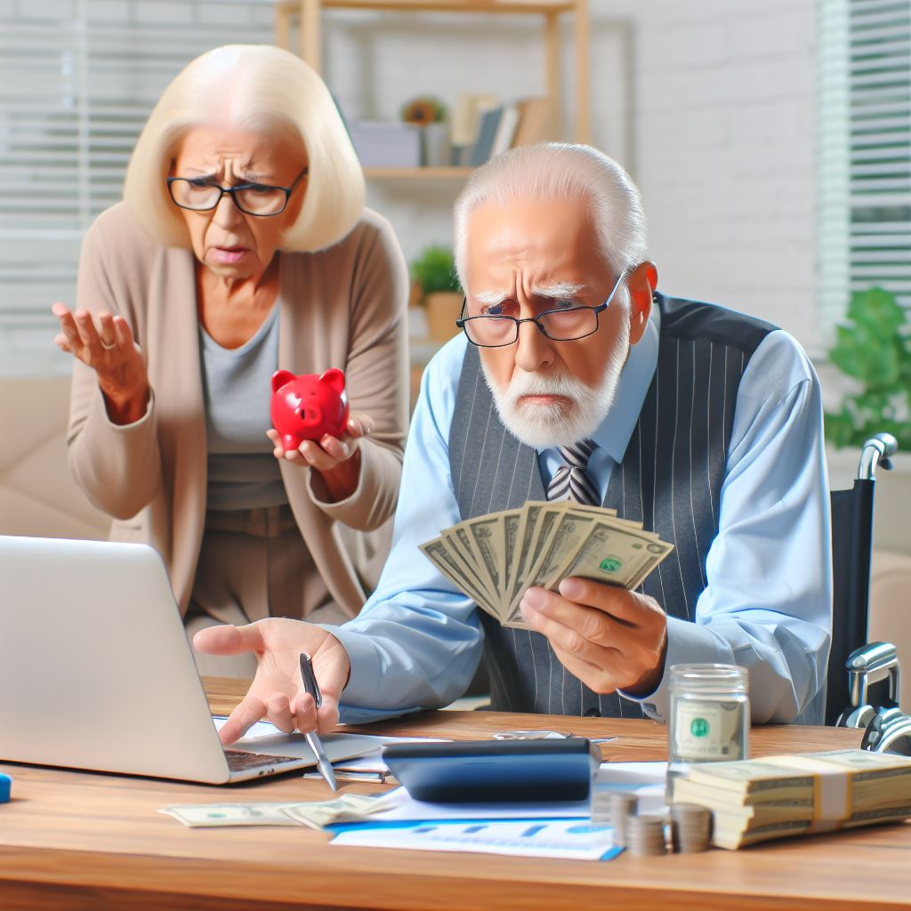 Seniors having trouble getting paid