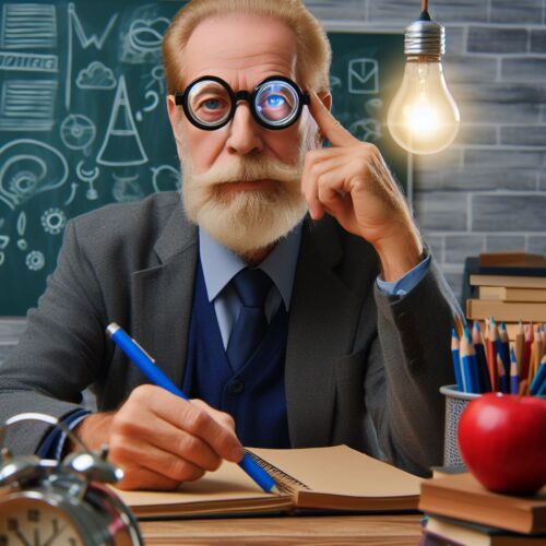 Mentally sharp senior citizen