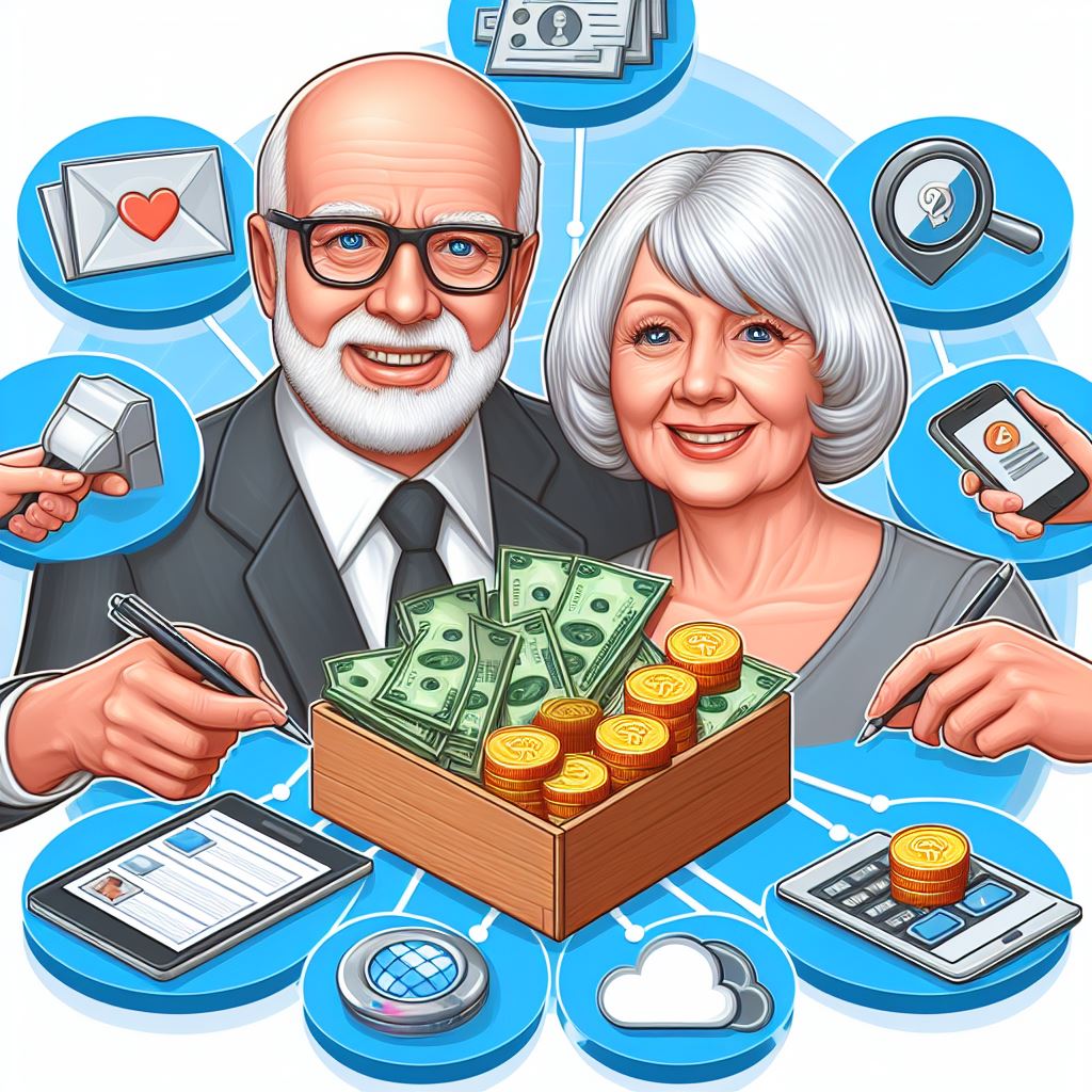 senior couple leveraging affiliate networks and platforms