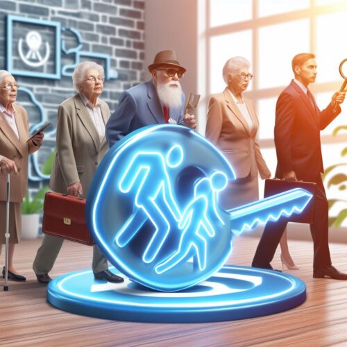 Featured image for "How To Set Up A Successful Freelancing Business" depicting Senior citizens taking key steps