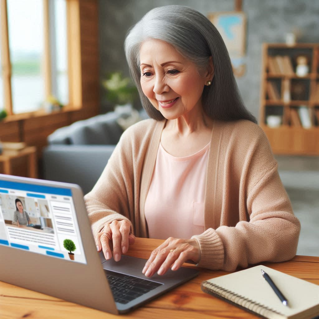 Piecing together and online course