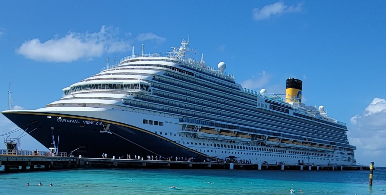 Venenzia on the beach in the Dominican 