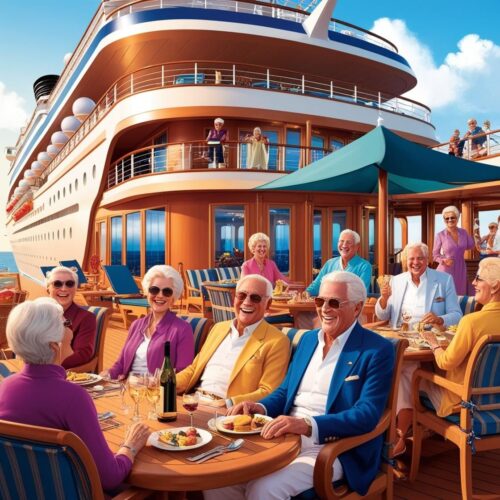 Seniors on a Luxury Cruise