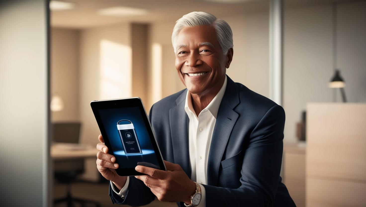 Senior promoting a high ticket affiliate product